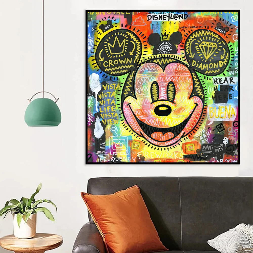 MINISO Disney Cartoon Character Mickey Mouse Donald Duck Wall Art Poster Canvas Painting Modern Home Room Decoration Print Mural
MINISO Disney Cartoon Character Mickey Mouse Donald Duck Wall Art Poster Canvas Painting Modern Home Room Decoration Print Mural
