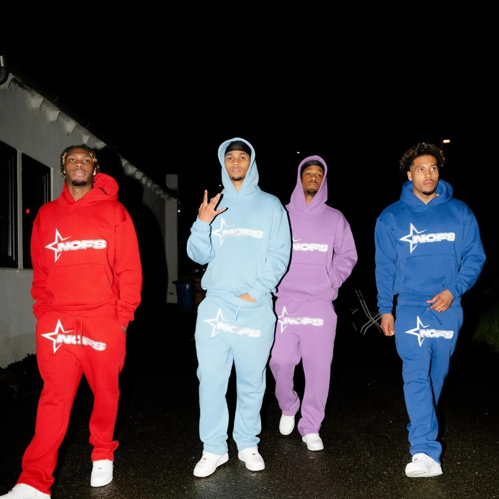 Women Men Star NOFS Printed Loose Hoodies Trousers Harajuku Punk Long Sleeve Pullover Tops Sweatpant Streetwear Y2K Sweatshirt
Women Men Star NOFS Printed Loose Hoodies Trousers Harajuku Punk Long Sleeve Pullover Tops Sweatpant Streetwear Y2K Sweatshirt
