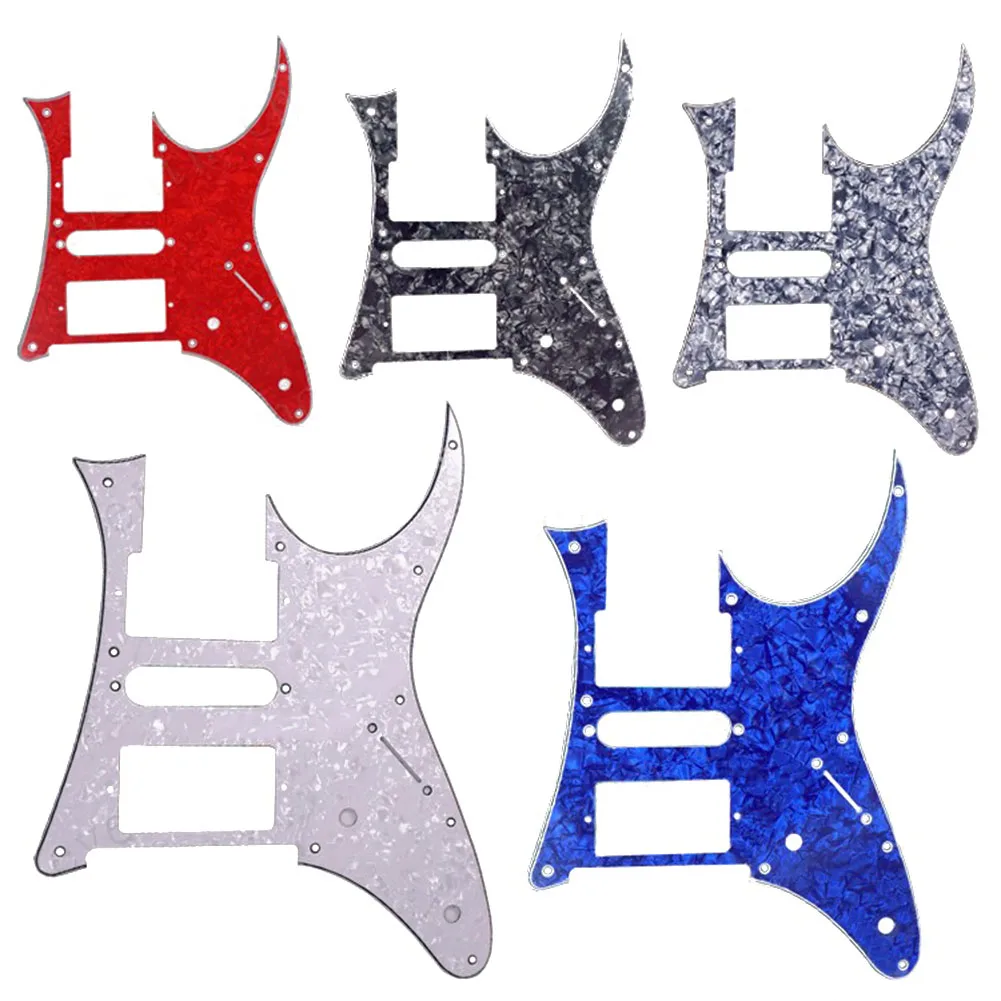 7 V Electric Guitar Pickguard Pickup HSH Humbucker 10 Holes E-Guitar Pickugard Replacement Scratch Plate For Ibanez RG250
7 V Electric Guitar Pickguard Pickup HSH Humbucker 10 Holes E-Guitar Pickugard Replacement Scratch Plate For Ibanez RG250