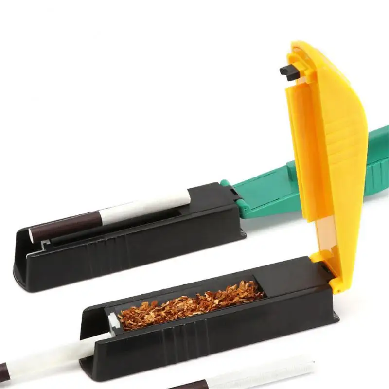 Manual Plastic Cigarette Maker Double Tube Single Tube Simple Push-pull Cigarette Filler Manual Cigarette Puller (random Color)
Manual Plastic Cigarette Maker Double Tube Single Tube Simple Push-pull Cigarette Filler Manual Cigarette Puller (random Color)