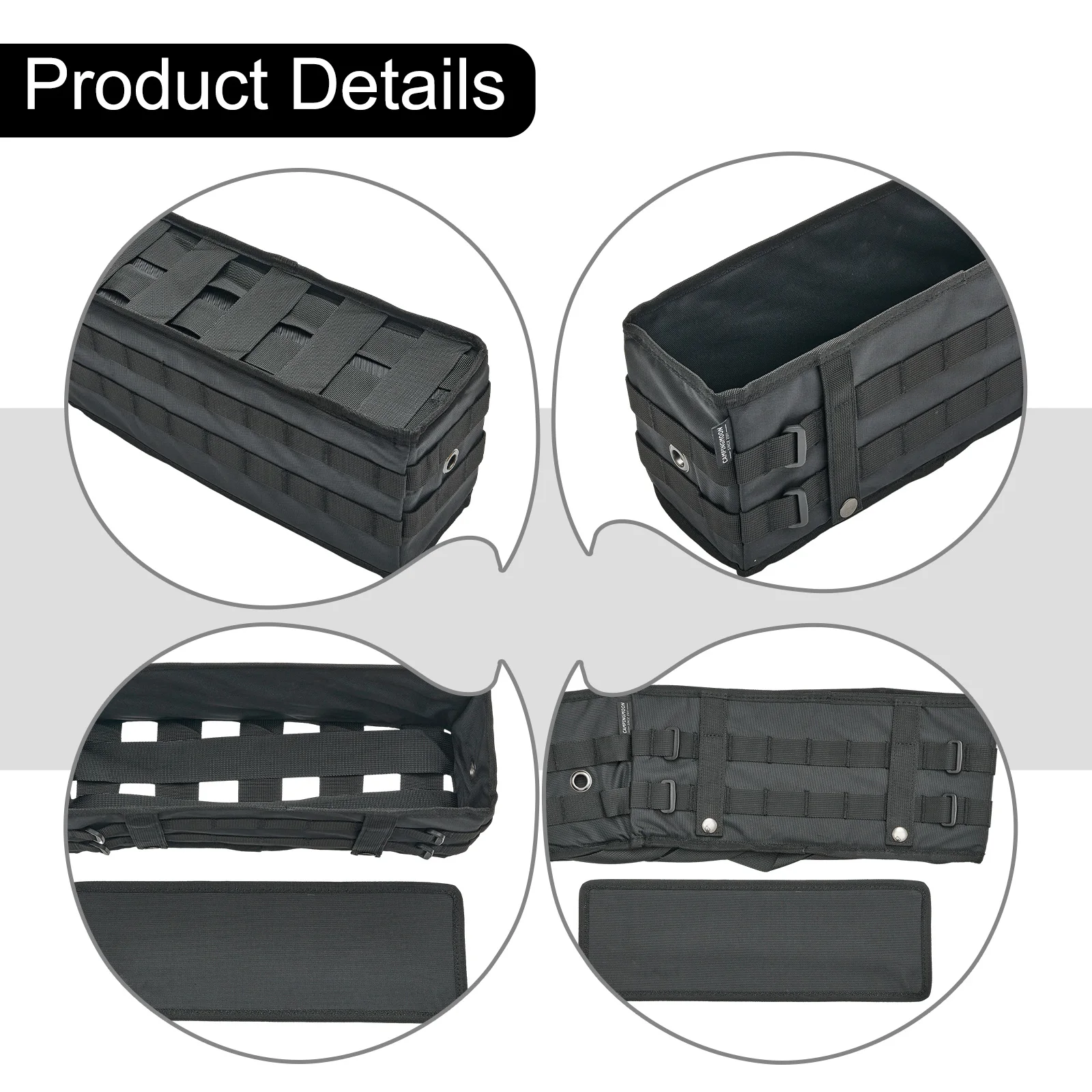 Camping Table Side Storage Bag Bedside Storage Organizer For Camping Folding Table Large Capacity Multifunctional Folding Bag
Camping Table Side Storage Bag Bedside Storage Organizer For Camping Folding Table Large Capacity Multifunctional Folding Bag