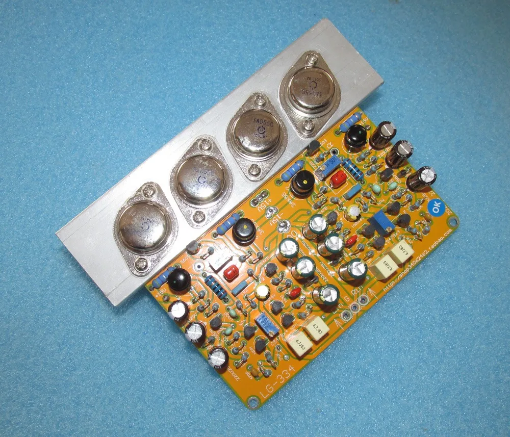 

Polarization Symmetry OCL Circuit 3AD6 3AD50 3AD30 3AD55 Germanium Tube 20W*2 Stereo Audio Amplifier Board