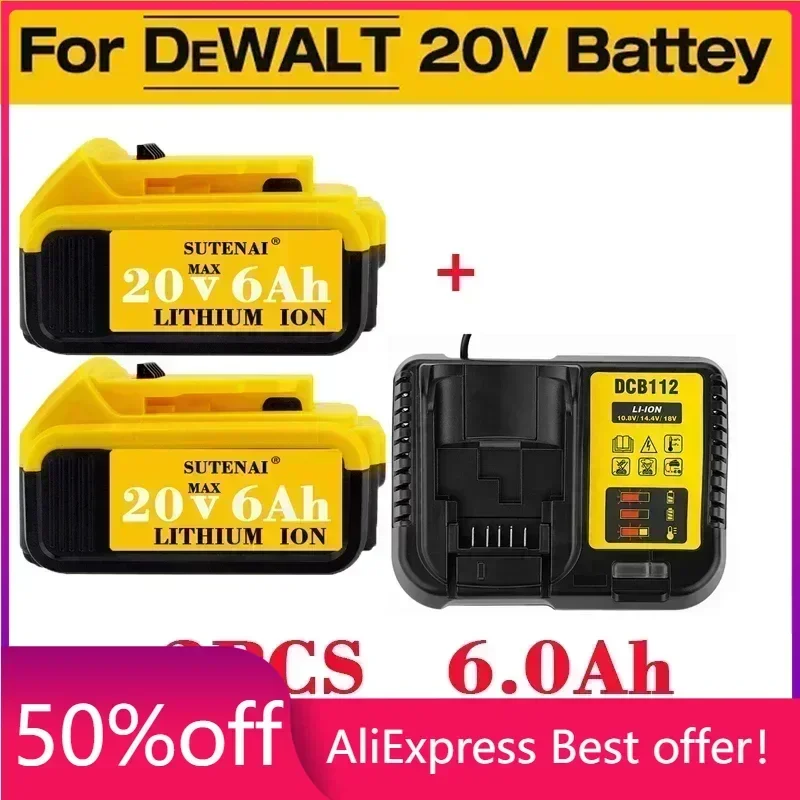 2023 Upgrade DCB200 20V 6000mAh Battery , charger For Dewalt 18V DCB184 DCB200 DCB182 DCB180 DCB181 DCB182 DCB201 Tools Battery
2023 Upgrade DCB200 20V 6000mAh Battery , charger For Dewalt 18V DCB184 DCB200 DCB182 DCB180 DCB181 DCB182 DCB201 Tools Battery