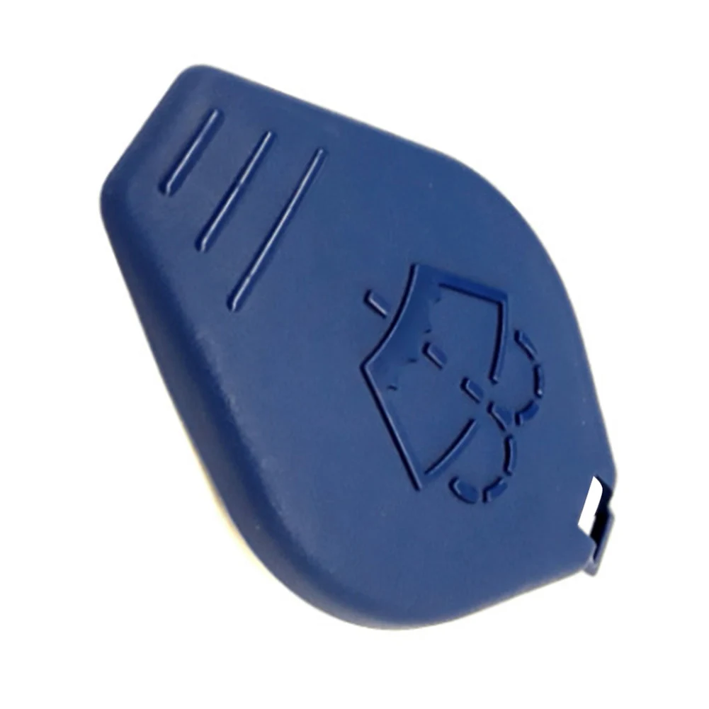 

For Volvo S60 V60 2011+ 1pc Wiper Kettle Lid Car Repartment Parts 31214899 ABS Blue End Cap Fluid Reservoir Tank