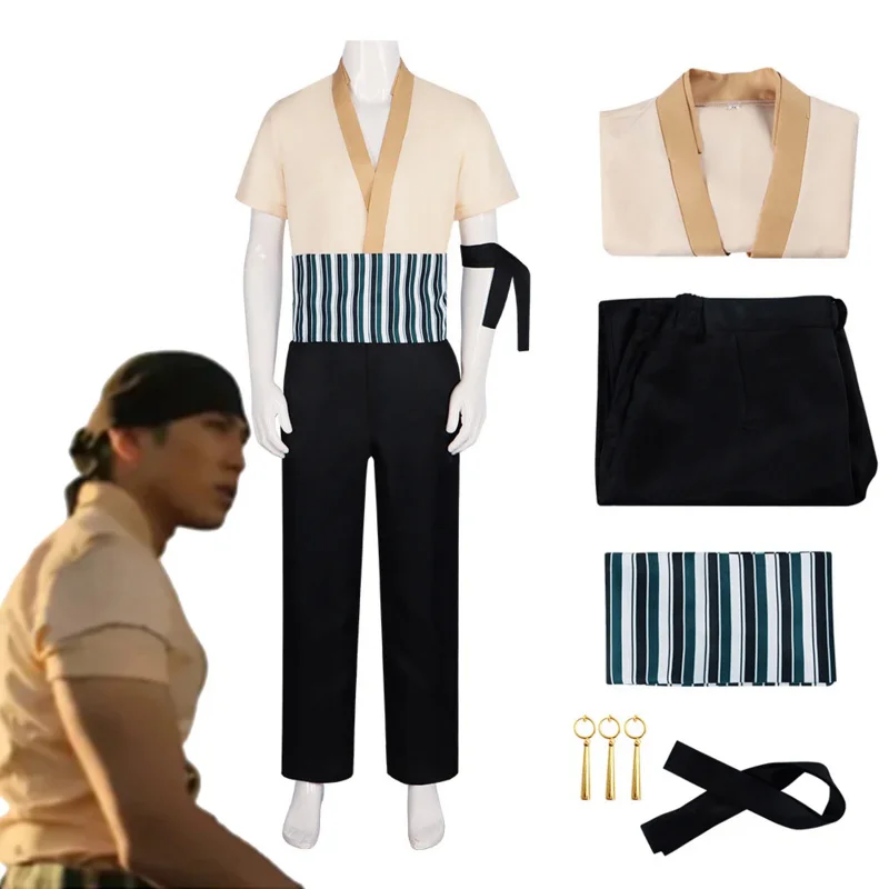 Real Person Version of Roronoa Zoro Cosplay Costume Halloween Carnival Set Adult Male Cosplay Set Male Boy Gifts
Real Person Version of Roronoa Zoro Cosplay Costume Halloween Carnival Set Adult Male Cosplay Set Male Boy Gifts