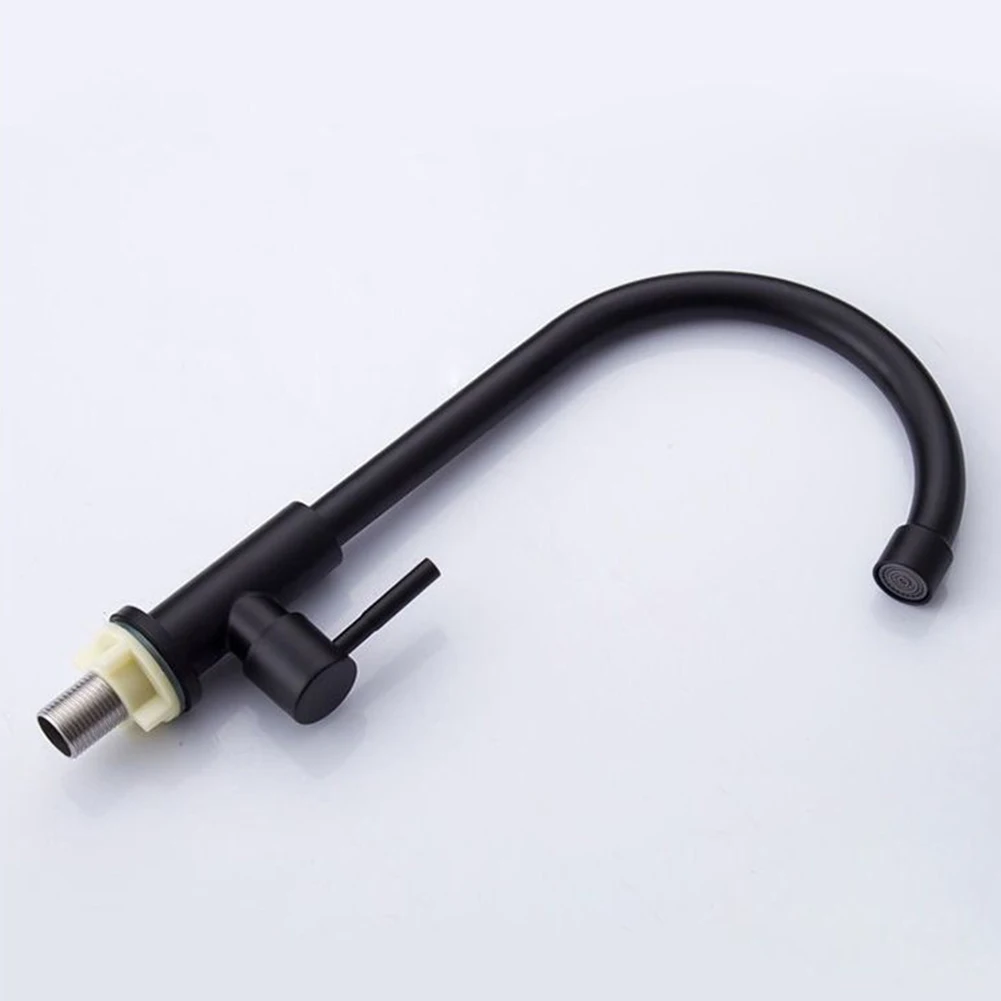 New High Quality Home Save Water Accessories Faucet Water Tap 304 Stainless Steel Black Kitchen Faucet Single Cold Water
New High Quality Home Save Water Accessories Faucet Water Tap 304 Stainless Steel Black Kitchen Faucet Single Cold Water