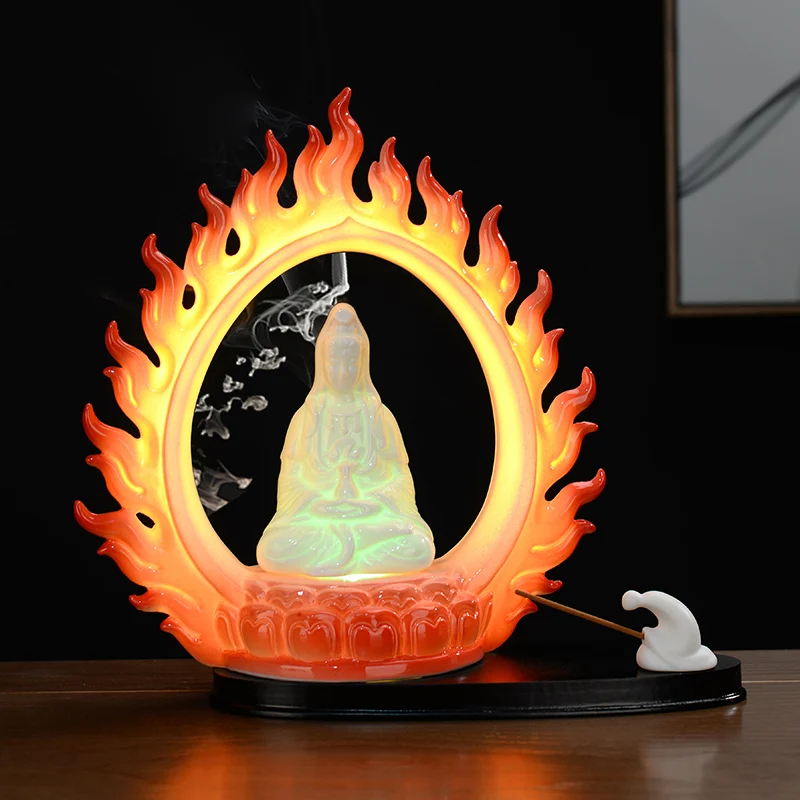 Figurine Stand Zen Incense Burner Smoking Buddha Statue Incense Burner Buddha Statue Decoracion Para El Hogar Home Decoration
Figurine Stand Zen Incense Burner Smoking Buddha Statue Incense Burner Buddha Statue Decoracion Para El Hogar Home Decoration