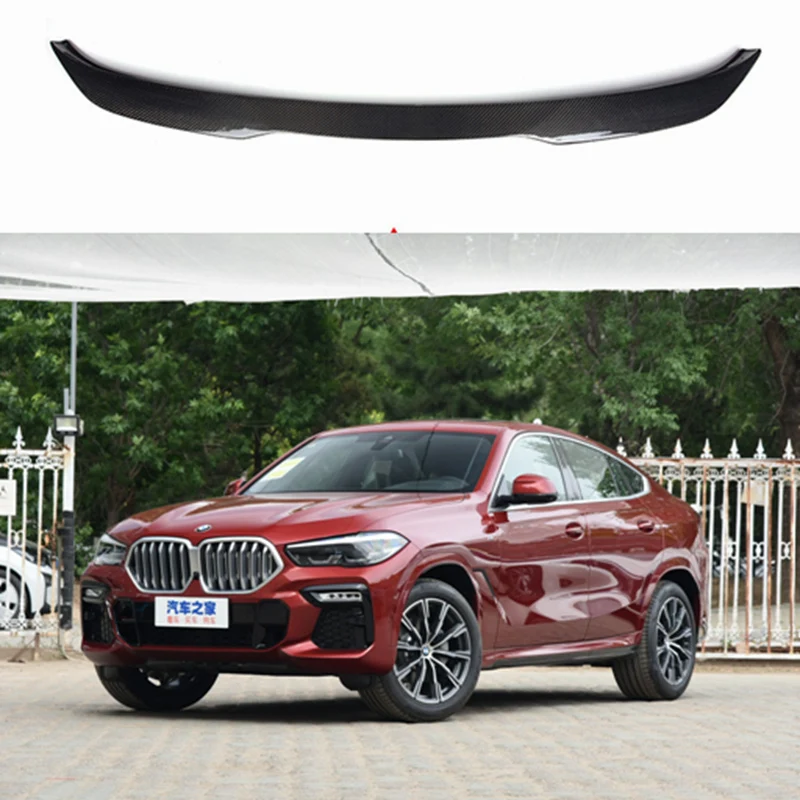 Carbon Fiber Rear Trunk Spoiler for BMW 2020+ X6 G06 & F96 (X6M), OEM Fitment, High Gloss Finish
Carbon Fiber Rear Trunk Spoiler for BMW 2020+ X6 G06 & F96 (X6M), OEM Fitment, High Gloss Finish
