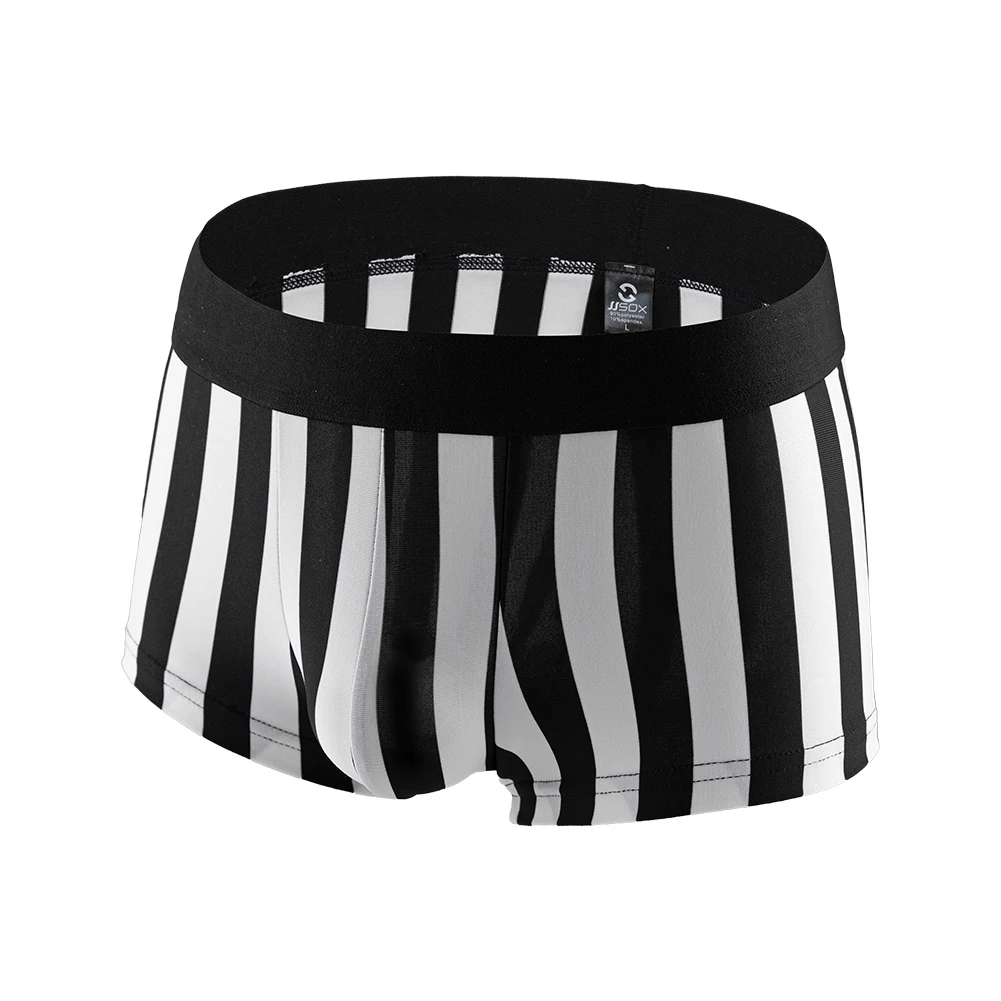 Sexy Men Stripe Boxers Seamless Boxer Briefs Bulge Pouch Underwear Breathable Shorts Trunks Underpants Cuecas Calzoncillo Hombre
Sexy Men Stripe Boxers Seamless Boxer Briefs Bulge Pouch Underwear Breathable Shorts Trunks Underpants Cuecas Calzoncillo Hombre