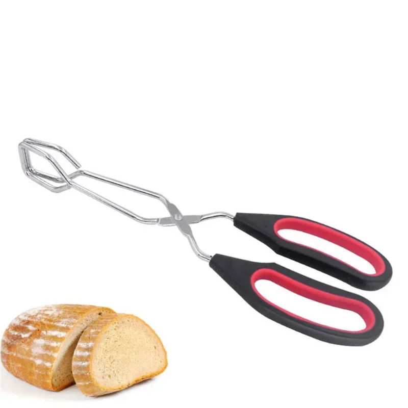 BBQ Tools Barbecue Scissor Tongs Grilled Food Tong Long Handle Scissor BBQ Bread Roast Clip Kitchen Baking Tongs BBQ Accessories 
BBQ Tools Barbecue Scissor Tongs Grilled Food Tong Long Handle Scissor BBQ Bread Roast Clip Kitchen Baking Tongs BBQ Accessories