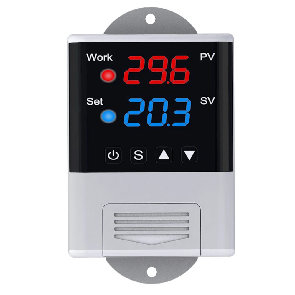 AC 110-230V Wireless Wifi Temperature Controller Thermostat NTC Sensor Digital Display APP Control For Smart Life
AC 110-230V Wireless Wifi Temperature Controller Thermostat NTC Sensor Digital Display APP Control For Smart Life