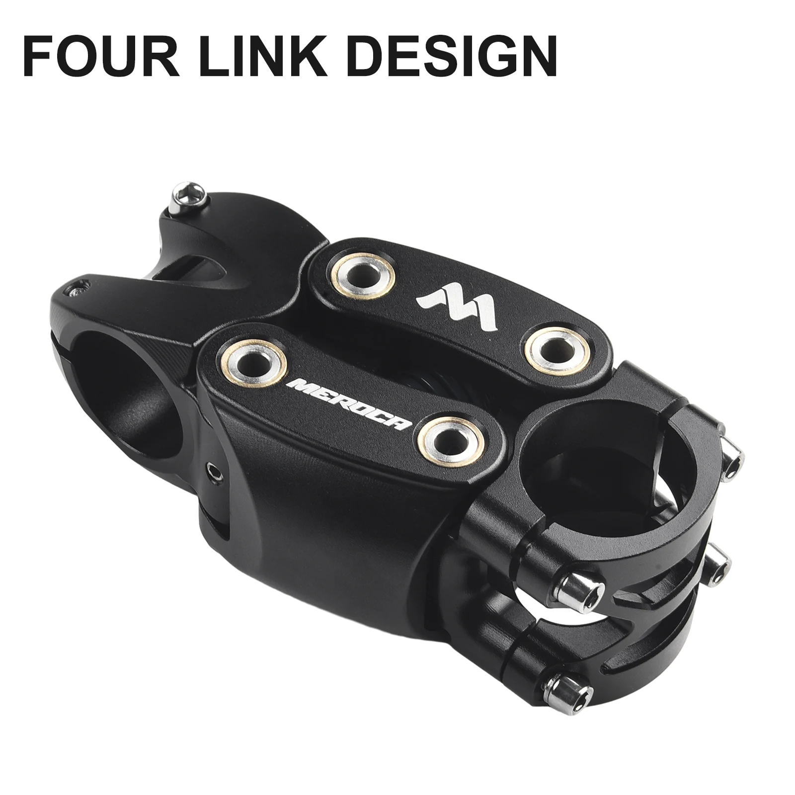 Practical Durable High Quality Nice Bike Stem New Accessories Black Main Aluminium Alloy Useful About 450g/set
Practical Durable High Quality Nice Bike Stem New Accessories Black Main Aluminium Alloy Useful About 450g/set