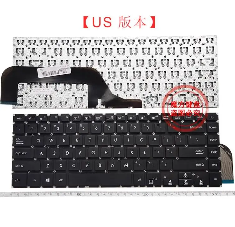 Клавиатура US для ноутбука Asus VivoBook 15 X505 X505B X505BA X505BP X505Z X505ZA K505 K505B K505BP без рамки, Черная
Клавиатура US для ноутбука Asus VivoBook 15 X505 X505B X505BA X505BP X505Z X505ZA K505 K505B K505BP без рамки, Черная