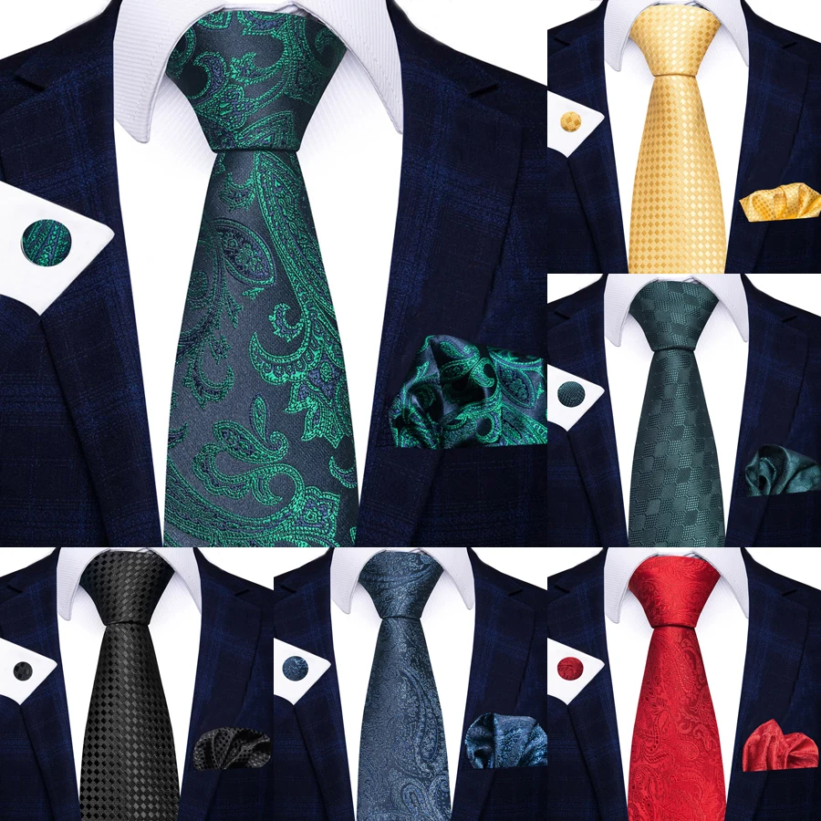 

Teal Blue Floral Luxury Men's Business Neck Tie 8CM Width Wedding Party Groom Accessories Tie Set Handkerchief Cufflinks Gift
