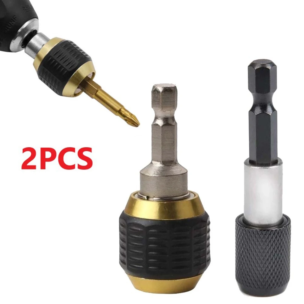 2pcs 6.35mm Hex Shank 50/60mm Keyless Drill Chuck Driver Set Quick Change Convertor Drill Bit Drill Chuck Adapter Hand Tools
2pcs 6.35mm Hex Shank 50/60mm Keyless Drill Chuck Driver Set Quick Change Convertor Drill Bit Drill Chuck Adapter Hand Tools