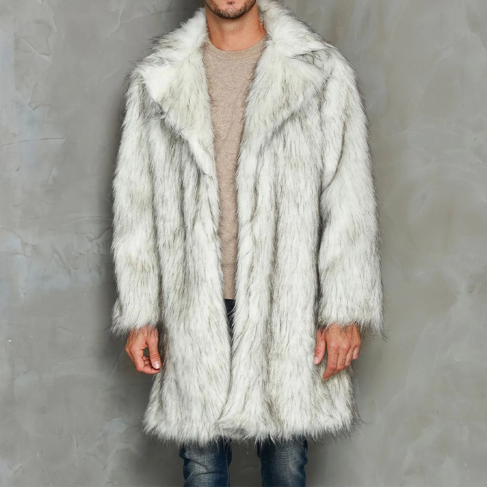 Jacket Coat Durable Faux Fur Handsome Lapel Long Long Sleeve Outwear Wear-resistant White Vacation Comfy Fashion
Jacket Coat Durable Faux Fur Handsome Lapel Long Long Sleeve Outwear Wear-resistant White Vacation Comfy Fashion