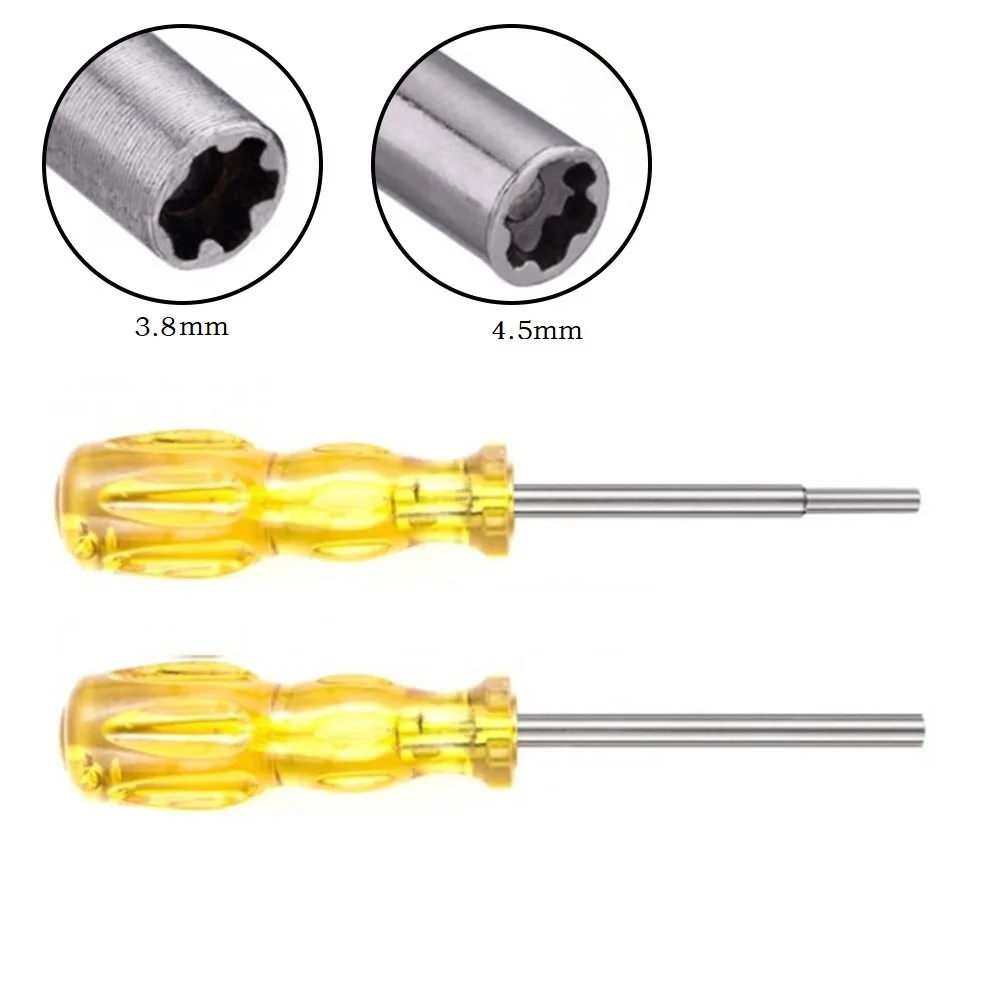 3.8mm/4.5mm Security Screwdriver Repair Tool Gamebit For Nintendo SFC MD N64 Screwdriver Repair Tools Hardened Steel
3.8mm/4.5mm Security Screwdriver Repair Tool Gamebit For Nintendo SFC MD N64 Screwdriver Repair Tools Hardened Steel