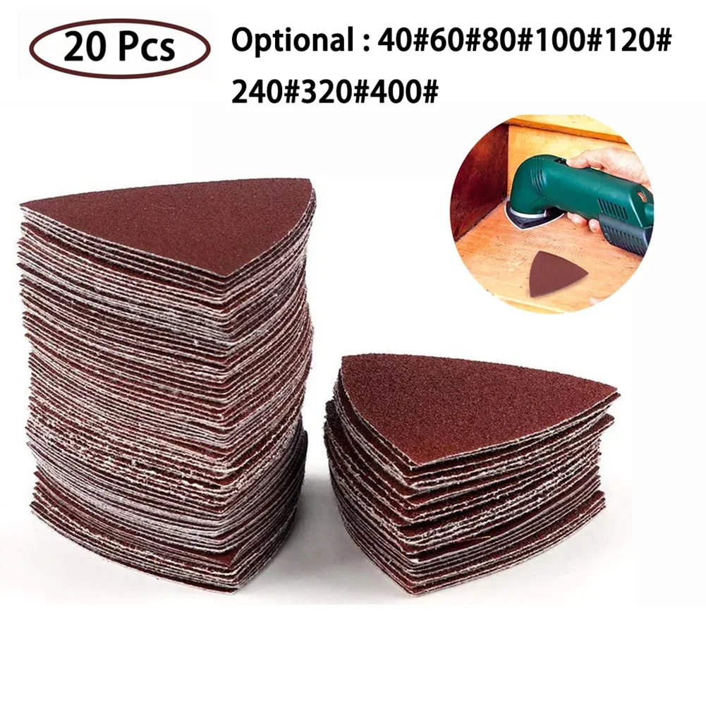 30 Pcs Triangle Sandpaper 80mm Hook & Loop Fit 3-1/8 Inch Oscillating Multi Tool For Polishing Sanding
30 Pcs Triangle Sandpaper 80mm Hook & Loop Fit 3-1/8 Inch Oscillating Multi Tool For Polishing Sanding