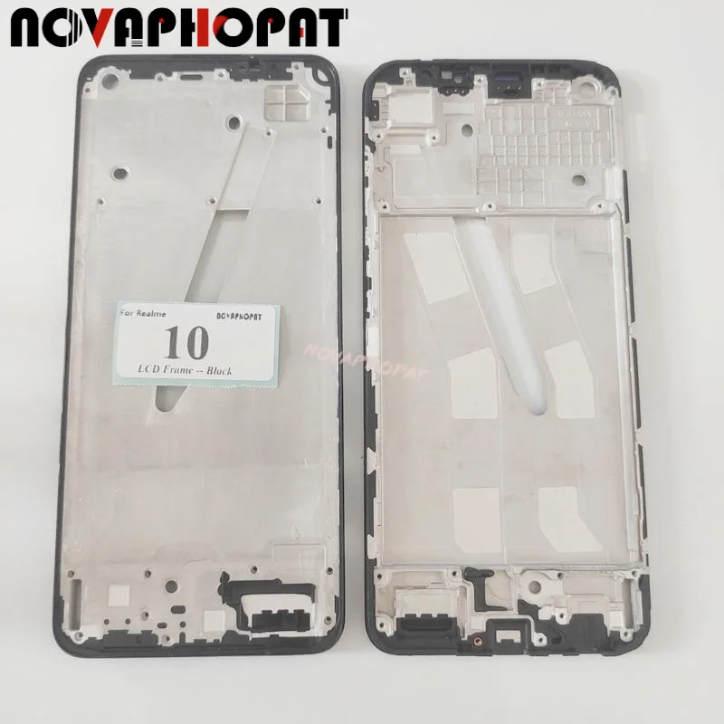 Novaphopat LCD Рамка передняя крышка корпуса рамка для Realme 10 4G RMX3630 Передняя фотография
Novaphopat LCD Рамка передняя крышка корпуса рамка для Realme 10 4G RMX3630 Передняя фотография