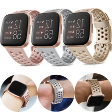 Breathable Sport Band for Fitbit Versa 2/Versa SE Strap Replacement Bracelet for Fitbit Versa Lite Wristband Smartwatch band
Breathable Sport Band for Fitbit Versa 2/Versa SE Strap Replacement Bracelet for Fitbit Versa Lite Wristband Smartwatch band