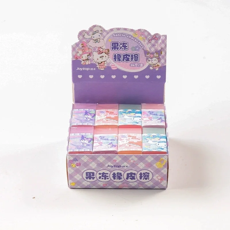 Sanrio Jelly12/24 шт. ластик Kuromi Hello Kitty Cinnamoroll Melody Kawaii канцелярские принадлежности ластик милые Студенты Учиться канцелярские подарки
Sanrio Jelly12/24 шт. ластик Kuromi Hello Kitty Cinnamoroll Melody Kawaii канцелярские принадлежности ластик милые Студенты Учиться канцелярские подарки