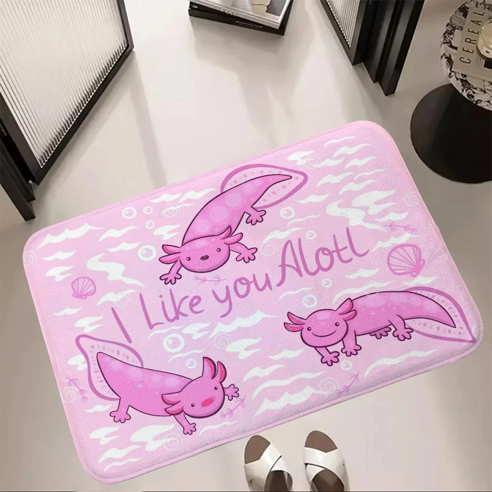 Коврик для спальни, коврики с узором Axolotls, кухонный напольный коврик, ковер для комнаты, предметы для украшения комнаты, ковер для ванной комнаты
Коврик для спальни, коврики с узором Axolotls, кухонный напольный коврик, ковер для комнаты, предметы для украшения комнаты, ковер для ванной комнаты