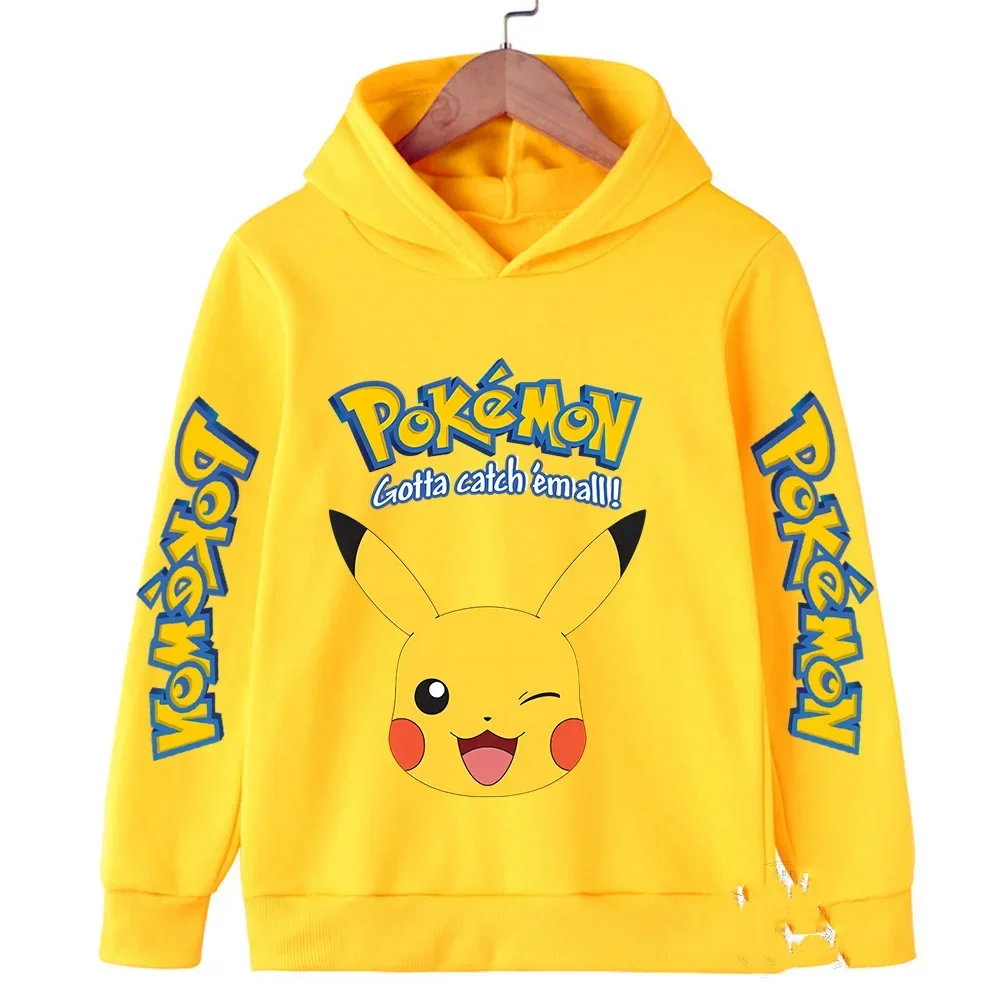 2024 Pokemon Pikachu Hoodies Boys Girls Kids Anime Pikachu Long Sleeves Sweatshirt Clothes Print Cartoon Pullover Clothing
2024 Pokemon Pikachu Hoodies Boys Girls Kids Anime Pikachu Long Sleeves Sweatshirt Clothes Print Cartoon Pullover Clothing