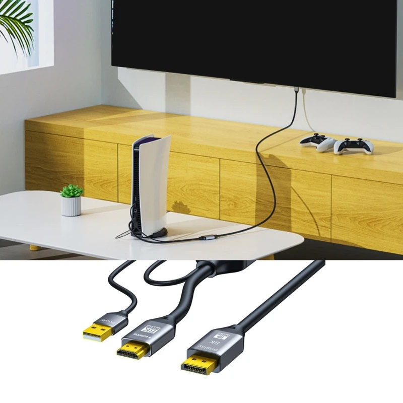 Reliable 8K HDMI2.1 to 1.4 Converter Cable - USB Powered, 3.28ft 6.6ft 9.84ft Dropship
Reliable 8K HDMI2.1 to 1.4 Converter Cable - USB Powered, 3.28ft 6.6ft 9.84ft Dropship