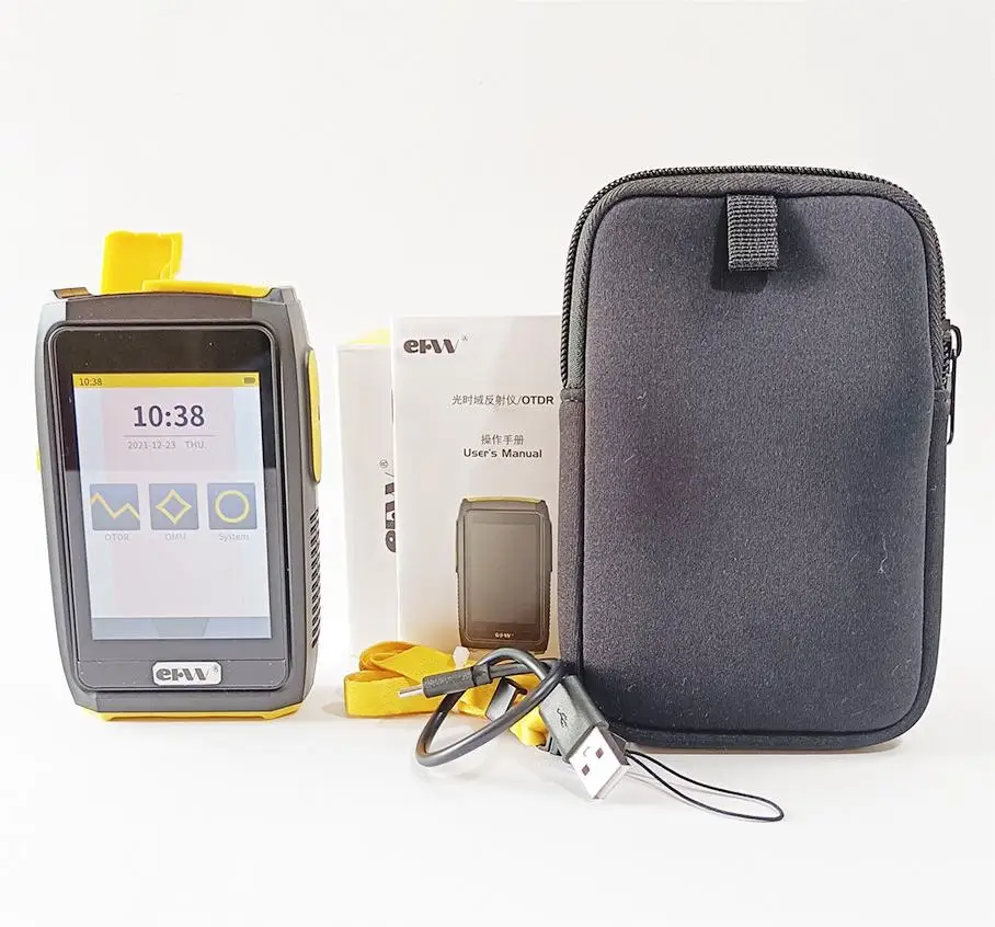 OTDR 1550nm GPON EPON Active Fiber Testing Live Signal Measurement With Multi Functions Reflectometery OPM VFL OLS SC Connector 
OTDR 1550nm GPON EPON Active Fiber Testing Live Signal Measurement With Multi Functions Reflectometery OPM VFL OLS SC Connector