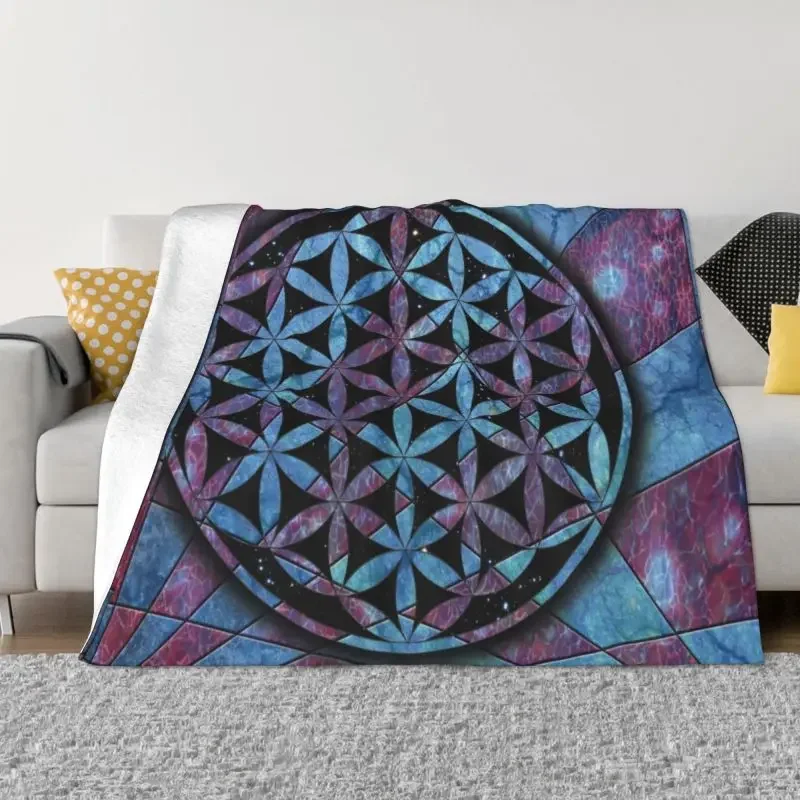 Flower Of Life Sacred Geometry Mandala Blankets Comfortable Soft Flannel Sprint Geometric Throw Blanket for Sofa Travel Bedroom
Flower Of Life Sacred Geometry Mandala Blankets Comfortable Soft Flannel Sprint Geometric Throw Blanket for Sofa Travel Bedroom