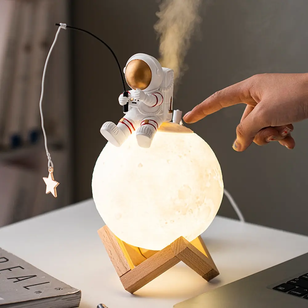 Astronaut Figurines Home Decoration Resin Space Man Miniature Night Light Humidifier Cold Fog Machine Accessories Birthday Gifts
Astronaut Figurines Home Decoration Resin Space Man Miniature Night Light Humidifier Cold Fog Machine Accessories Birthday Gifts