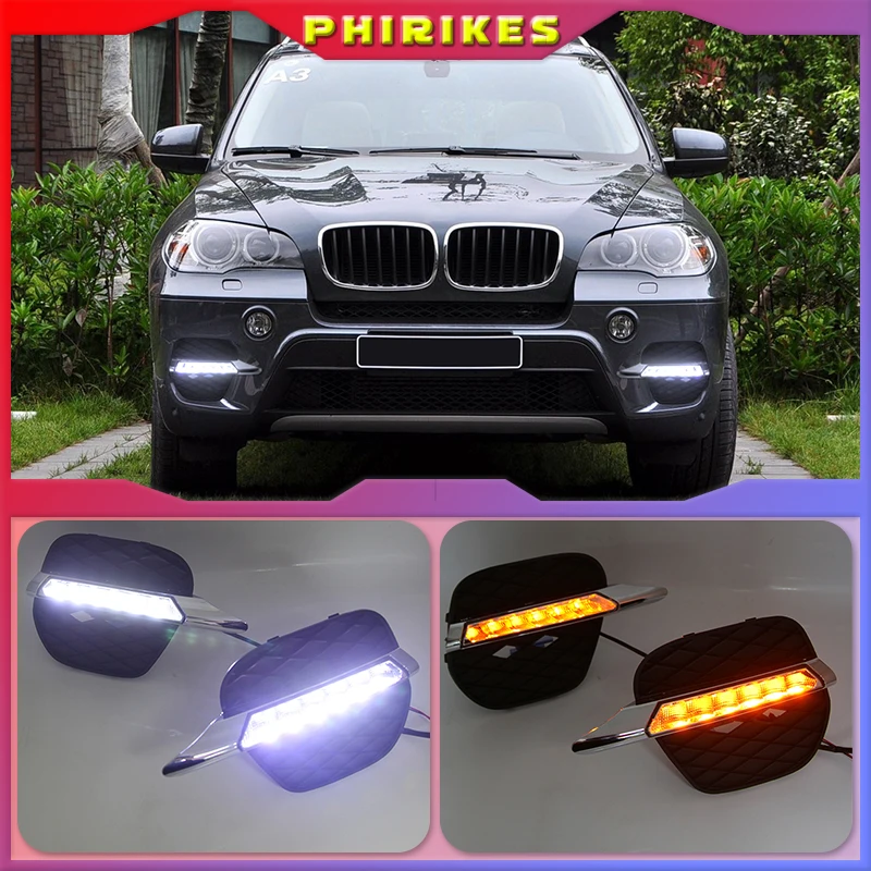 DRL LED Daytime Running Light Fog Head Lamp Cover Driving Light Left Right White For BMW X5 E70 2011 2012 2013
DRL LED Daytime Running Light Fog Head Lamp Cover Driving Light Left Right White For BMW X5 E70 2011 2012 2013