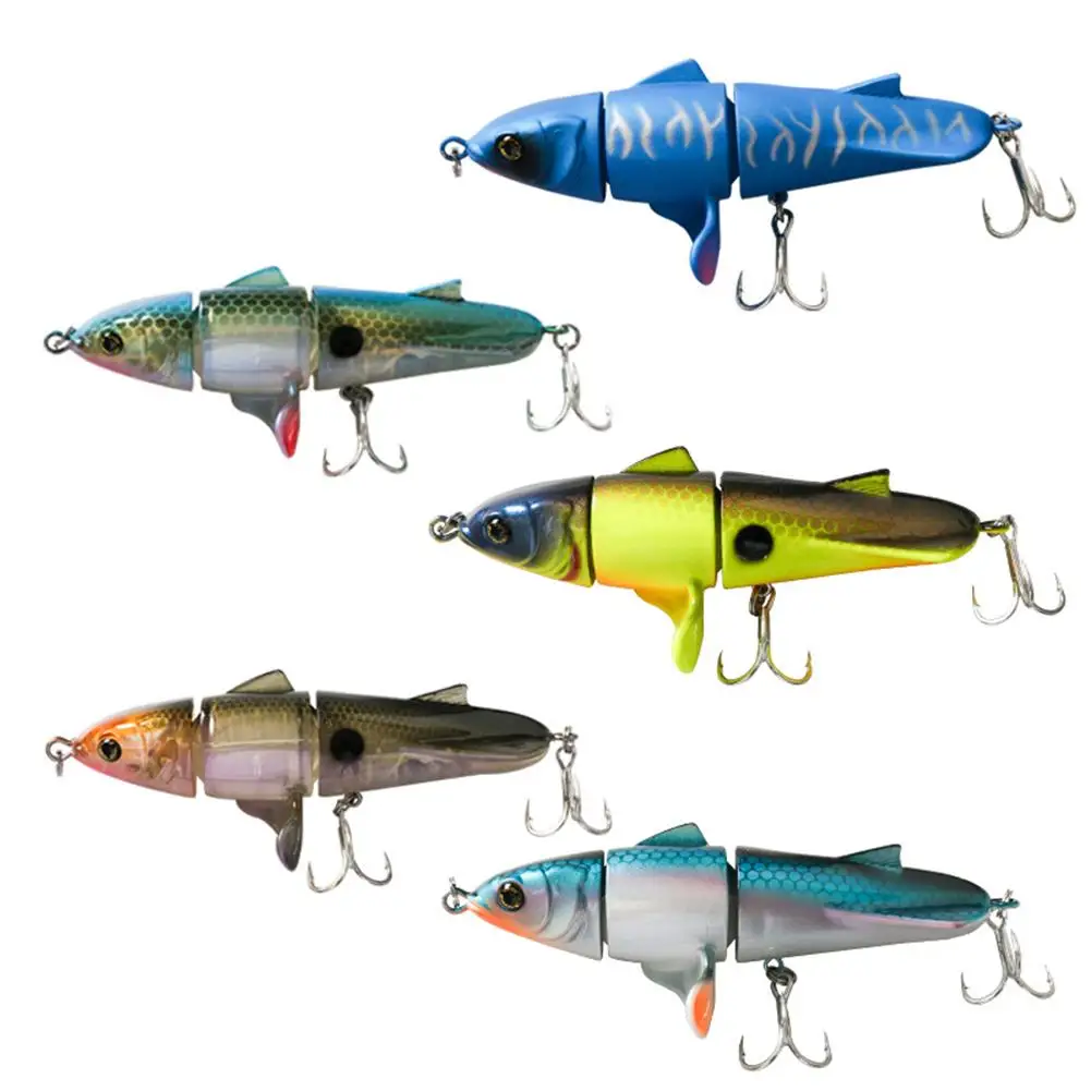11cm/24g Artificial Fishing Bait 3 Segmented Jointed Hard Bait Floating Fishing Lures Fishing Tackle Fake Fish Baits Lures
11cm/24g Artificial Fishing Bait 3 Segmented Jointed Hard Bait Floating Fishing Lures Fishing Tackle Fake Fish Baits Lures