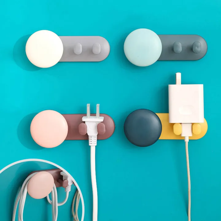 Wall Hook No Drilling Self-Adhesive Wall Cable Winder Organizer Multifunction Hook for Coat, Razor, Cable
Wall Hook No Drilling Self-Adhesive Wall Cable Winder Organizer Multifunction Hook for Coat, Razor, Cable