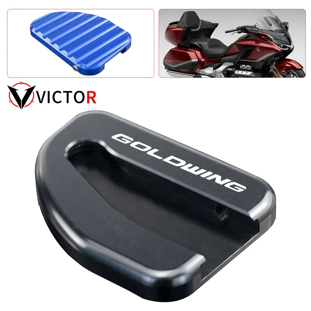 Side Stand Enlarge Kickstand Goldwing 1800 gold wing gl1800 F6B 2002 - 2017 Motorcycle Sidestand Extension Pad Support Plate
Side Stand Enlarge Kickstand Goldwing 1800 gold wing gl1800 F6B 2002 - 2017 Motorcycle Sidestand Extension Pad Support Plate