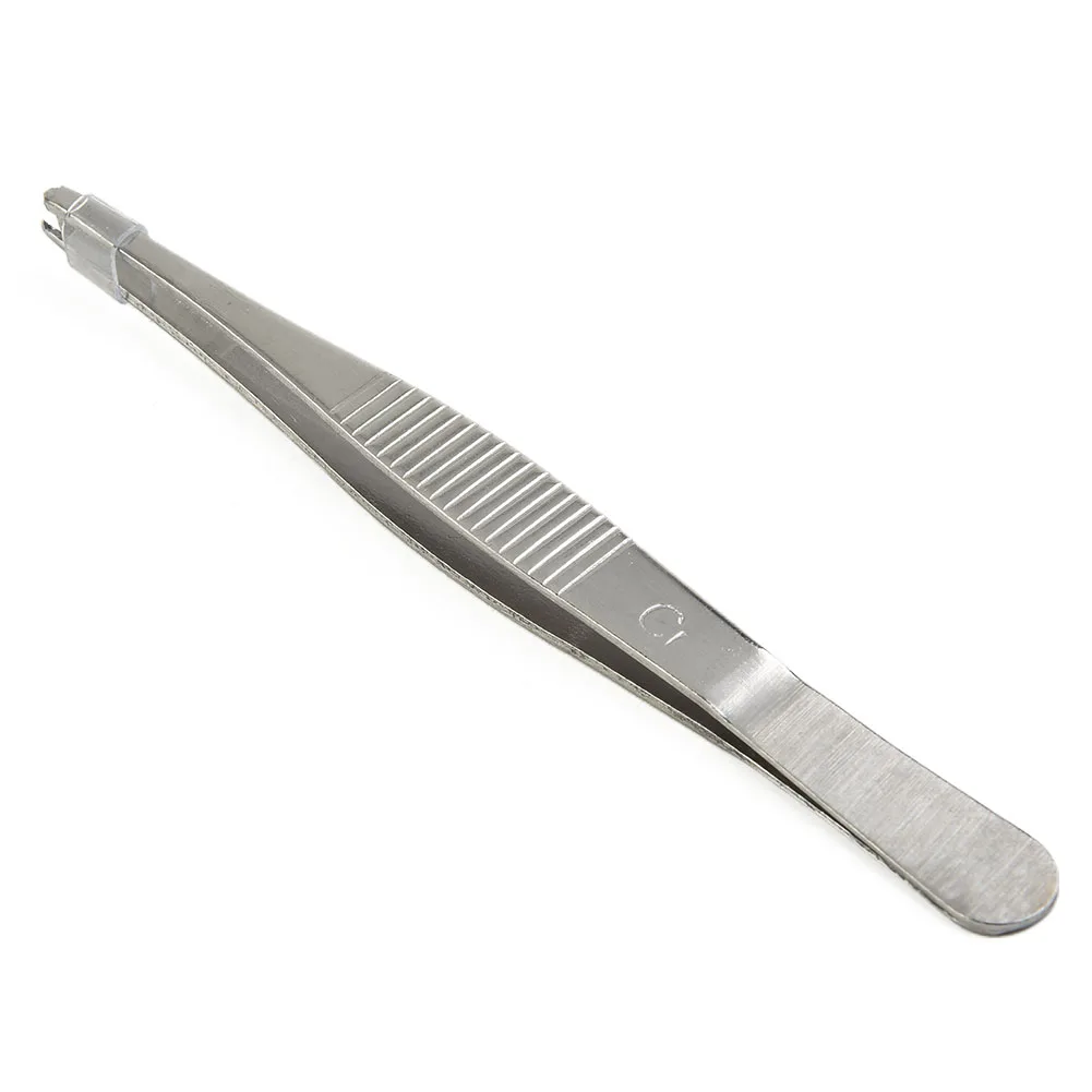 1pcs 140mm Toothed Tweezers For Suturing Manipulate Needles Hold Sutures Tissue Hand Tool Tweezers Silver Stainless Steel
1pcs 140mm Toothed Tweezers For Suturing Manipulate Needles Hold Sutures Tissue Hand Tool Tweezers Silver Stainless Steel