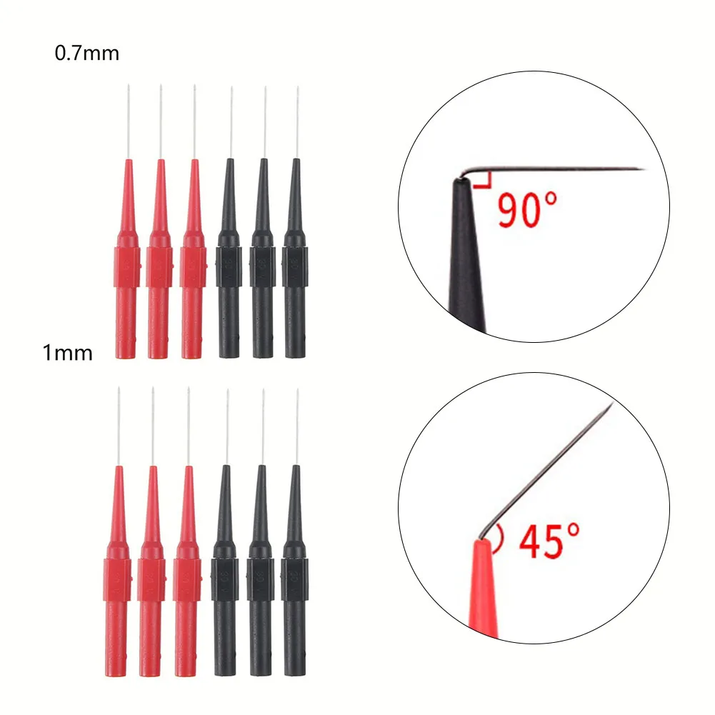 0.7mm 1.0mm 1A 30V Test Probe Measuring Device Clamp Copper Test Probes Plugs DIY Accessories For Automotive Maintenance
0.7mm 1.0mm 1A 30V Test Probe Measuring Device Clamp Copper Test Probes Plugs DIY Accessories For Automotive Maintenance