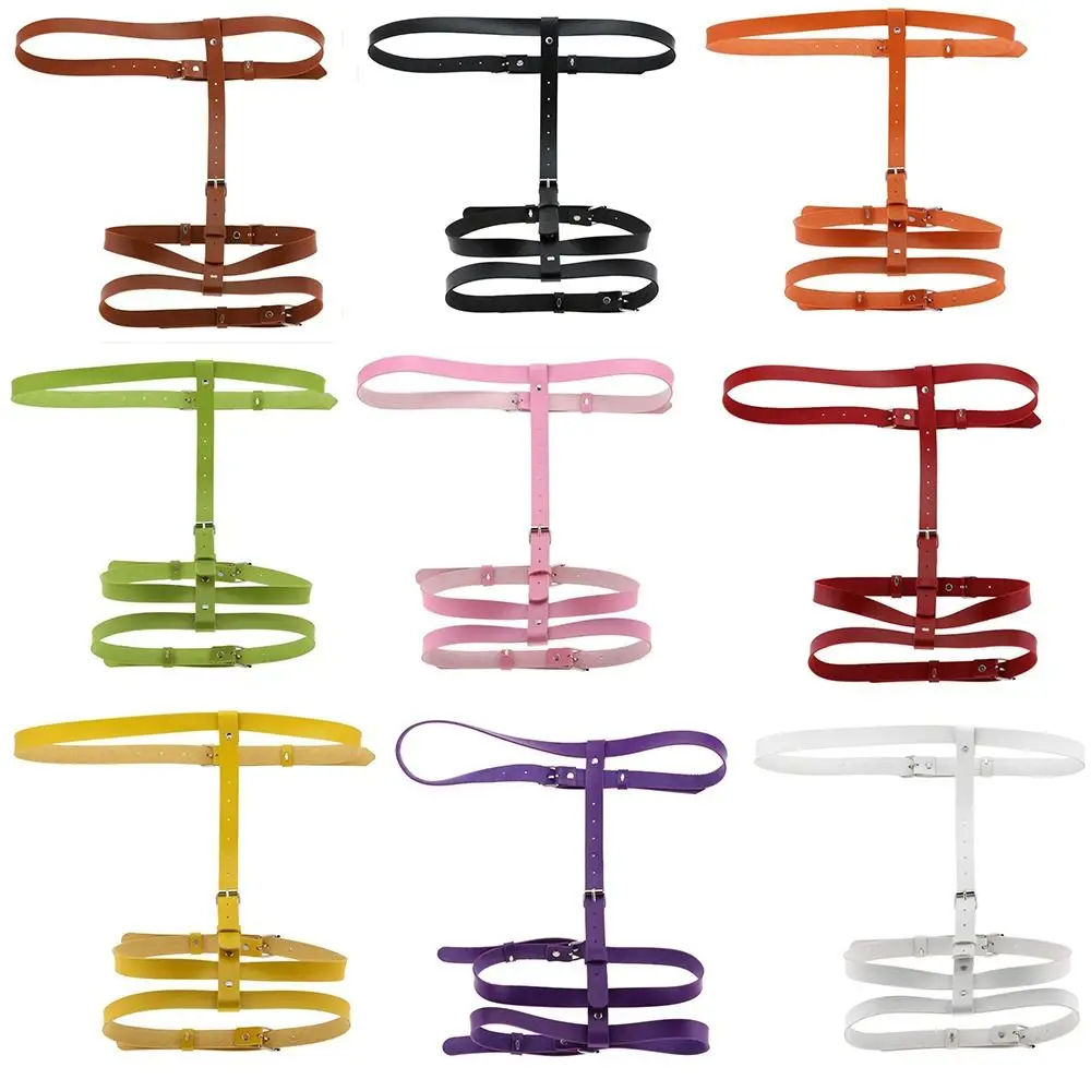 Gothic Waist To Leg Pu Leather Erotic Lingerie Waistband Sexy Suspender Garter Belt Leg Garter Straps Thigh Harness
Gothic Waist To Leg Pu Leather Erotic Lingerie Waistband Sexy Suspender Garter Belt Leg Garter Straps Thigh Harness