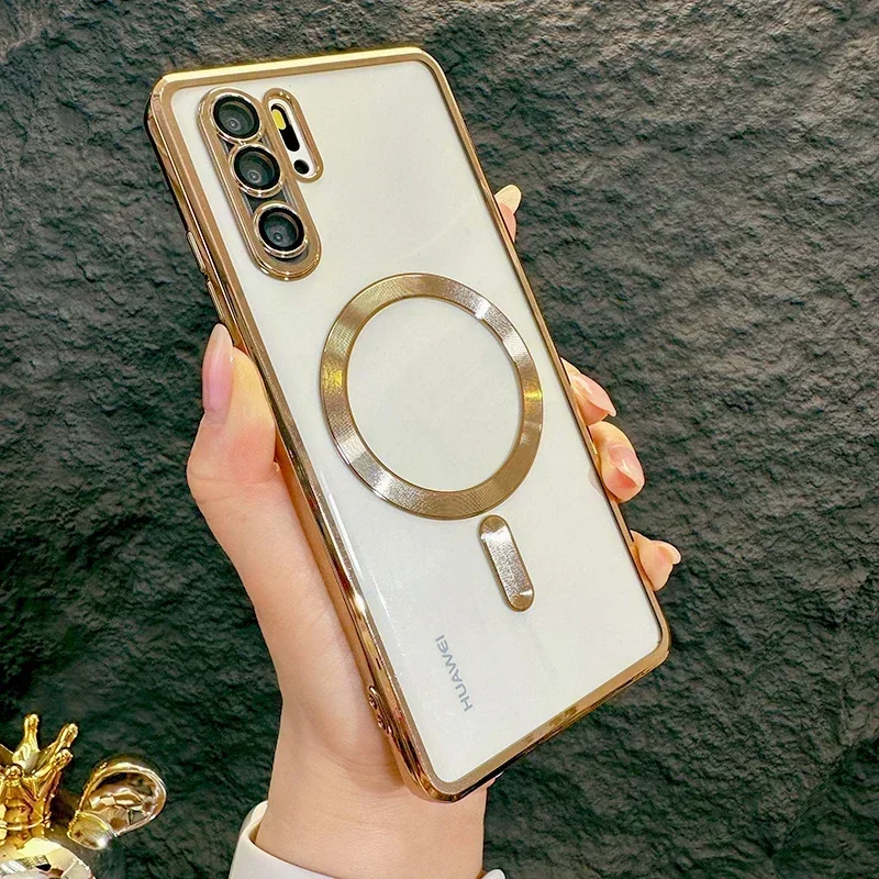Luxury Magnetic Transparent Soft Case For Huawei P30 P40 P50 Pro P30Pro P40Pro Magsafe Wireless Glass Lens Protective Covers
Luxury Magnetic Transparent Soft Case For Huawei P30 P40 P50 Pro P30Pro P40Pro Magsafe Wireless Glass Lens Protective Covers