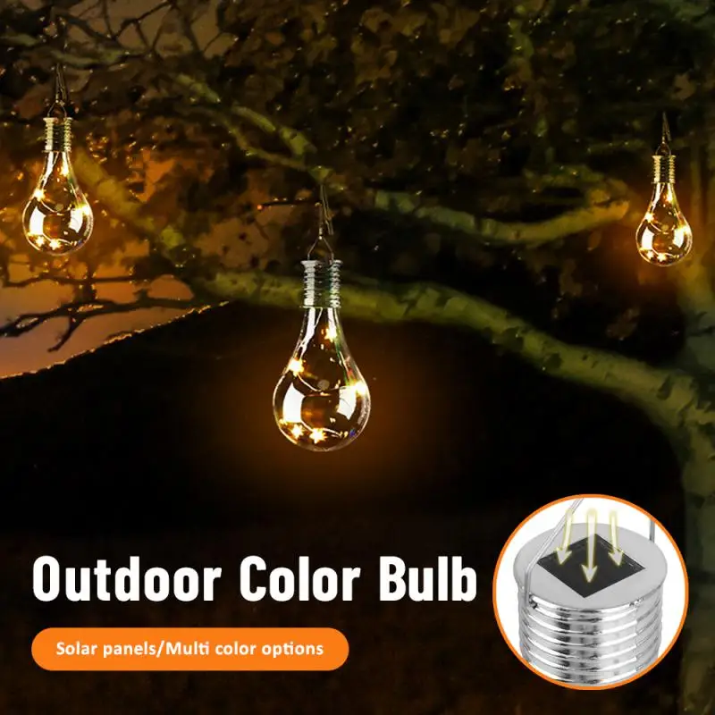 

Portable LED Solar Lamp Charged Solar Energy Color Light Panel Powered Emergency Bulb For Outdoor Garden Camping Tent Fishing