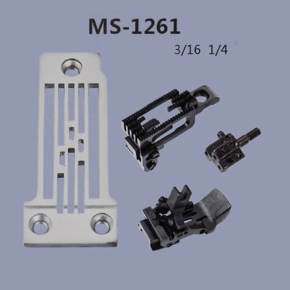 Набор прижимных лапок JUKI MS-1261-B, комплект прижимных лапок с тремя иглами, с двойной звездочкой, для собак
Набор прижимных лапок JUKI MS-1261-B, комплект прижимных лапок с тремя иглами, с двойной звездочкой, для собак