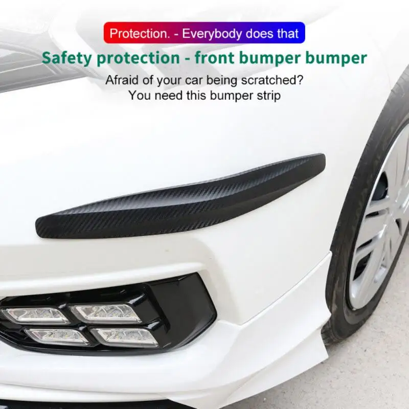 

Car Bumper Protector Strip Guard Corner Protection Strips Scratch Protector Crash Blade Anti-collision Auto Accessories