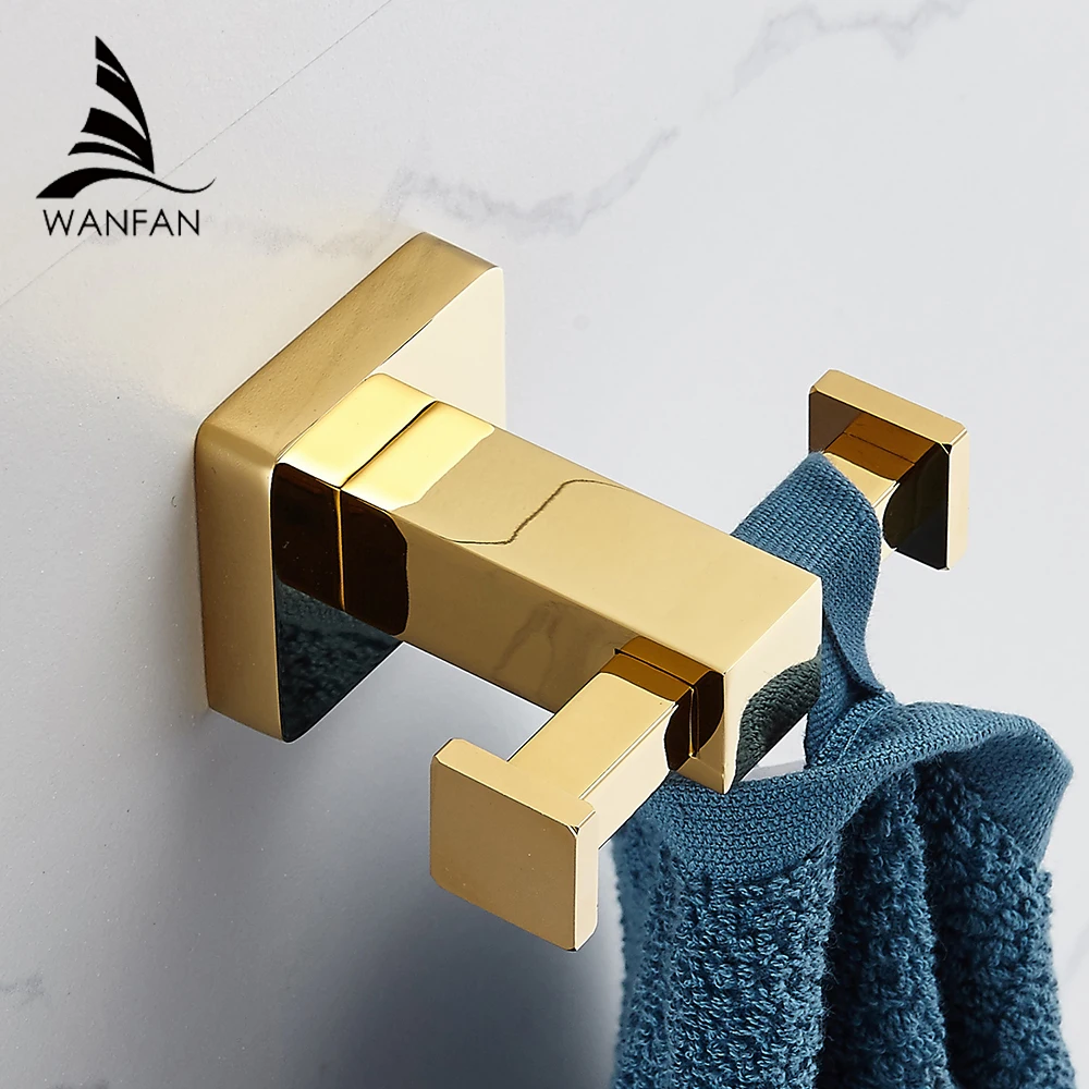 Robe Hooks Chrome Hook on the wall Solid Brass Silver Robe Hook Bathroom Hangings Towel Rack European Style Clothes Hook 7501L
Robe Hooks Chrome Hook on the wall Solid Brass Silver Robe Hook Bathroom Hangings Towel Rack European Style Clothes Hook 7501L