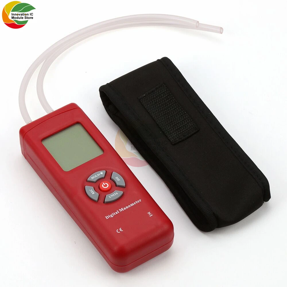 TL100 Digital Differential Pressure Gauge Handheld Differential Pressure Gauge Digital Pressure Meter Digital Manometer
TL100 Digital Differential Pressure Gauge Handheld Differential Pressure Gauge Digital Pressure Meter Digital Manometer