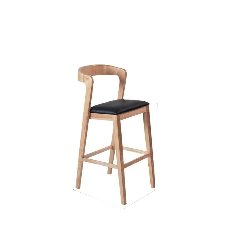 Home Wooden Bar Chair Backrest Kitchen Dinning Modern Designer Bar Stool Counter High Room Furnitures
Home Wooden Bar Chair Backrest Kitchen Dinning Modern Designer Bar Stool Counter High Room Furnitures