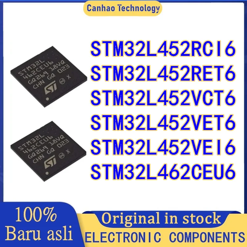 STM32L452RCI6 STM32L452RET6 STM32L452VCT6 STM32L452VET6 STM32L452VEI6 STM32L462CEU6 IC Chip в наличии
STM32L452RCI6 STM32L452RET6 STM32L452VCT6 STM32L452VET6 STM32L452VEI6 STM32L462CEU6 IC Chip в наличии