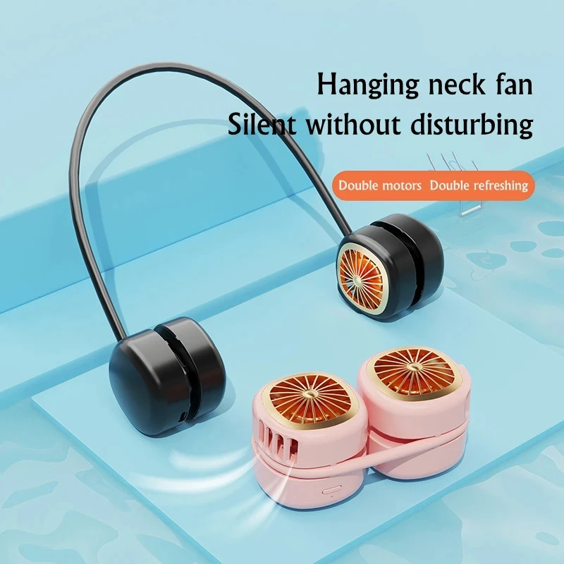 Mini Lightweight Hanging Neck Electric Fan 4-Gear Adjustable 1800mAh Battery USB Chargeable Outdoor Protable Neckband Cool Fans
Mini Lightweight Hanging Neck Electric Fan 4-Gear Adjustable 1800mAh Battery USB Chargeable Outdoor Protable Neckband Cool Fans
