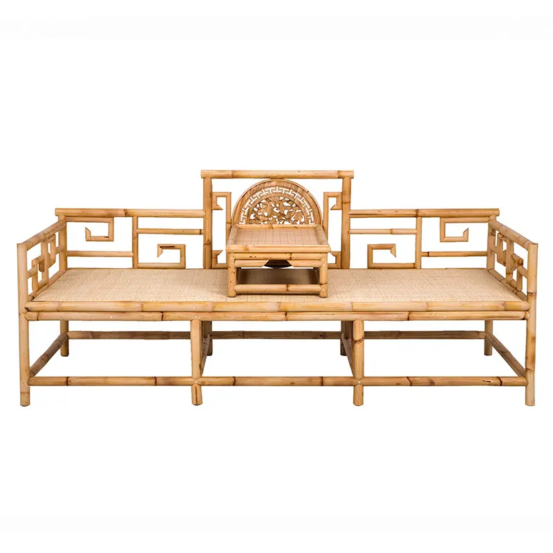 New Chinese Style Arhat Bed Ming and Qing Dynasty Bamboo Rattan Zen Meditation Couch Floor Chaise Bed
New Chinese Style Arhat Bed Ming and Qing Dynasty Bamboo Rattan Zen Meditation Couch Floor Chaise Bed