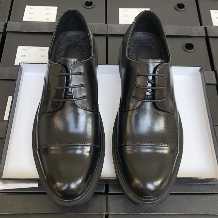 Men Dress Shoes Luxury Brand Business Leather Shoes for Mens Comfortable Pointed Social Wedding Shoes Male Casual Footwear
Men Dress Shoes Luxury Brand Business Leather Shoes for Mens Comfortable Pointed Social Wedding Shoes Male Casual Footwear