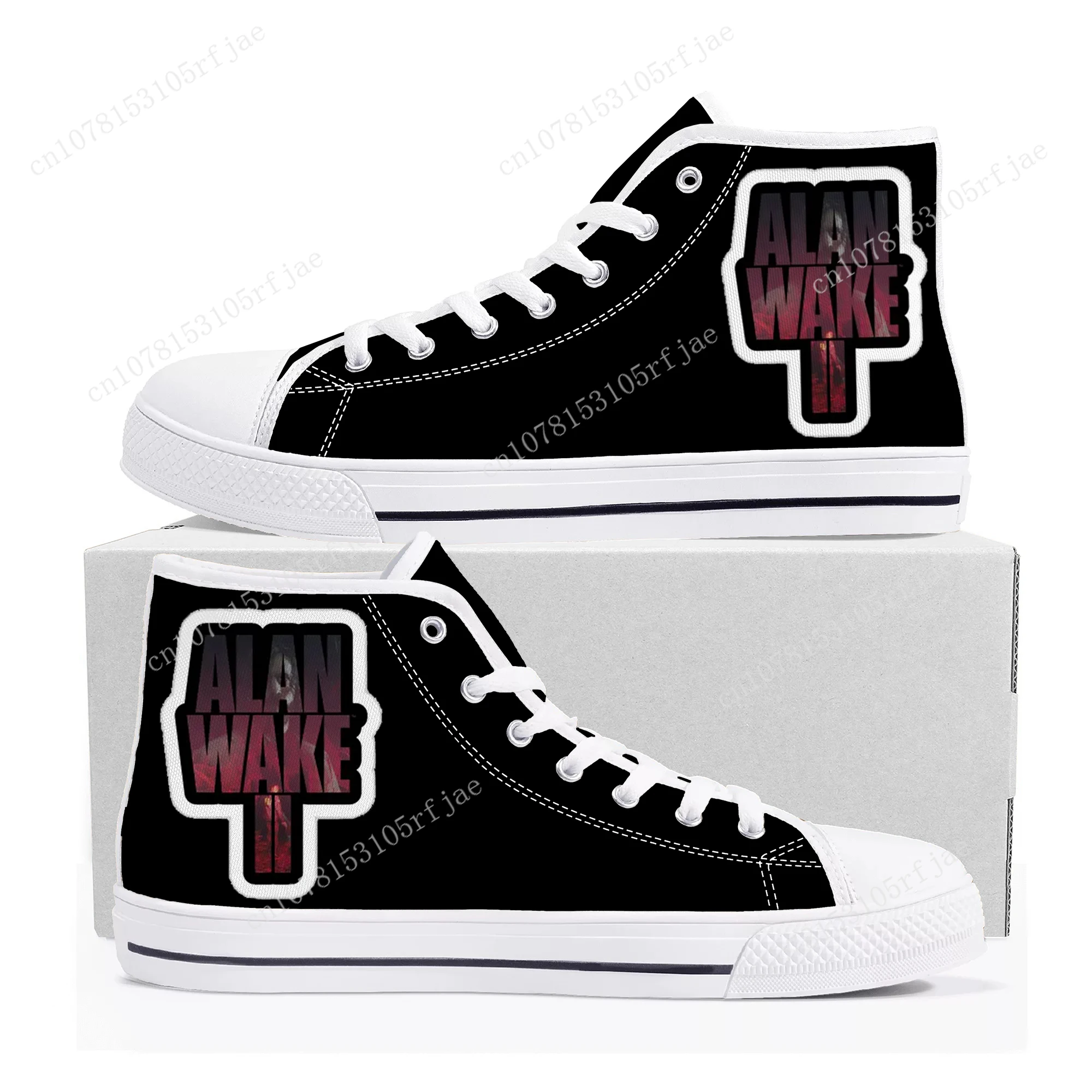 Alan Wake2 High Top Sneakers Hot 3D Game Mens Womens Teenager Fashion High Quality Canvas Shoes Casual Tailor Made Sneaker
Alan Wake2 High Top Sneakers Hot 3D Game Mens Womens Teenager Fashion High Quality Canvas Shoes Casual Tailor Made Sneaker
